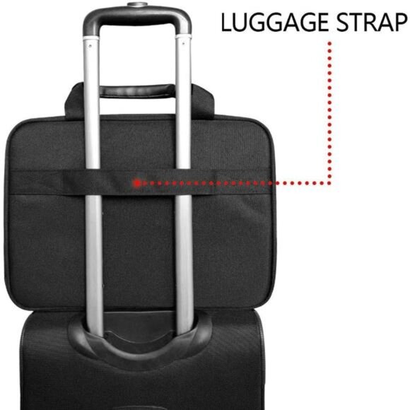 Laptop Bag 15.6 Inch Laptop Briefcase Laptop Messenger Bag Water Repellent - Picture 6 of 7